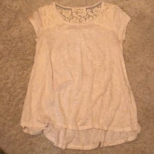 Kohl’s Rewind Lace Back Shirt